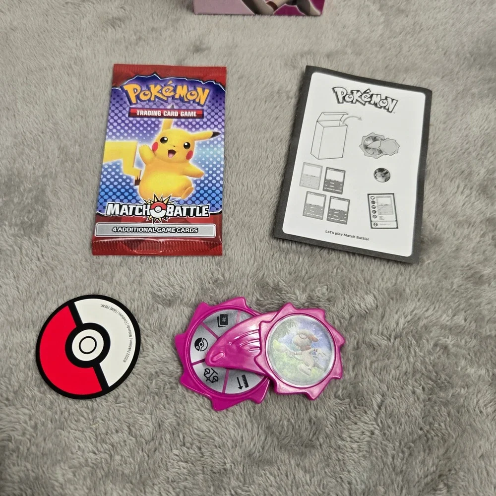 2022 Pokemon TCG Match Battle McDonalds Happy Meal Smeargle Sealed Pack & Toy